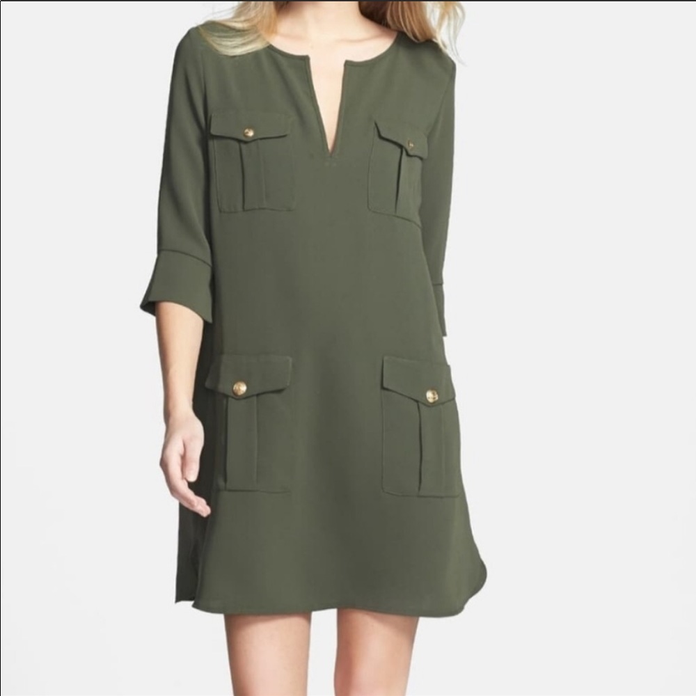 Diane Von Furstenberg | DVF green shift dress 6